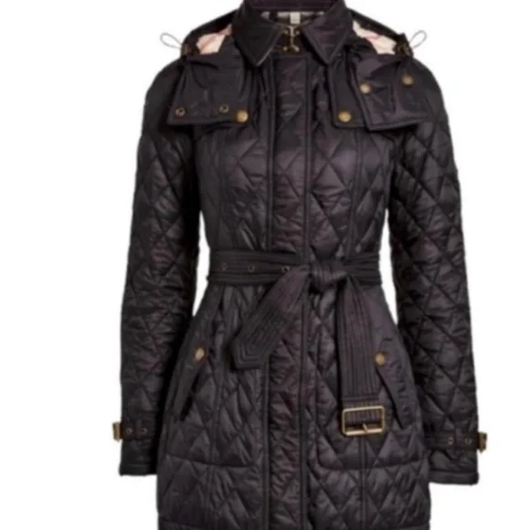 Burberry Finsbridge Quilted Coat
